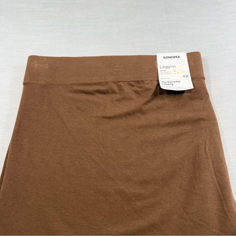 Sonoma Women's 4X Mid Rise Skinny Leg The Everyday Leggings Women's Plus NWT